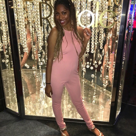 Boohoo pink jumpsuit - Picture 4 of 4